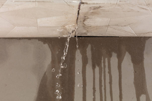 Professional Sewage Cleanup technician working in Granby, MA